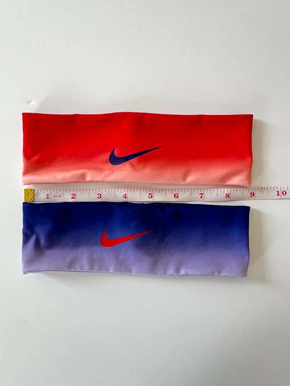 Nike Dri-FIT Fury 2.0 Headbands Lot of 2 - Ombre Gradient - 2018 Release